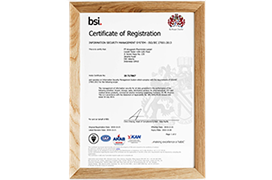 {"en": "ISO 27001: 2013 - Information Security Management System", "id": "ISO 27001: 2013 - Information Security Management System"}